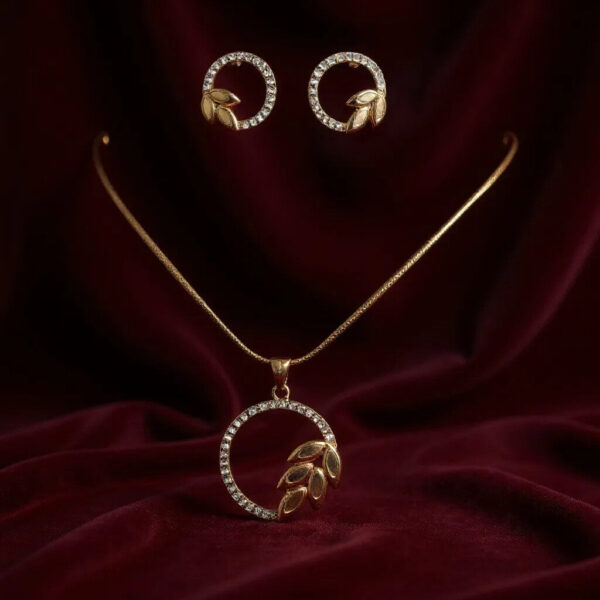 The 'Whispering Leaves' Jewelry Set